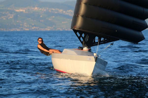 Raumschots mit dem Wing Sail