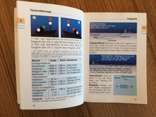 Blick in das &laquo;Yacht-Bordbuch&raquo;