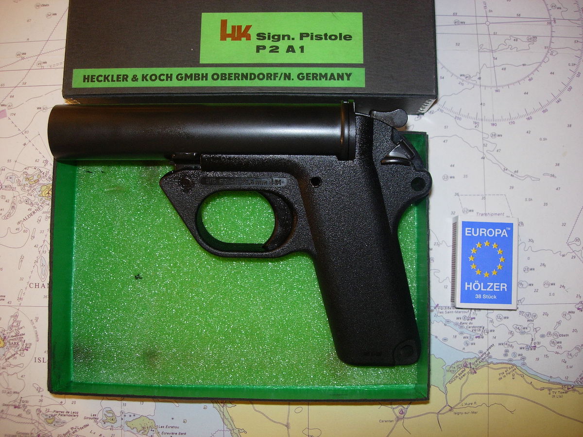 Die Aufbewahrung und Handhabung einer Signalpistole ist ein Thema f&uuml;r sich