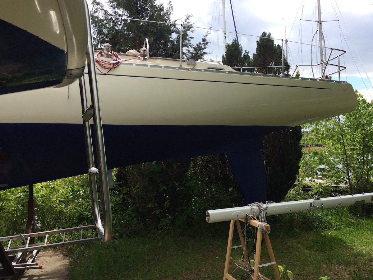 Der Lohn der Fron: ein poliertes Schiff