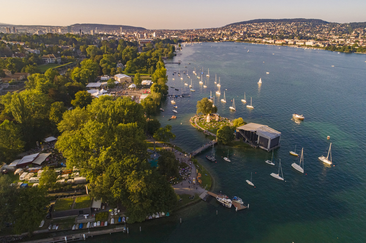 Die Schweizer Seen sind ein Paradies f&uuml;r den Wassersportler