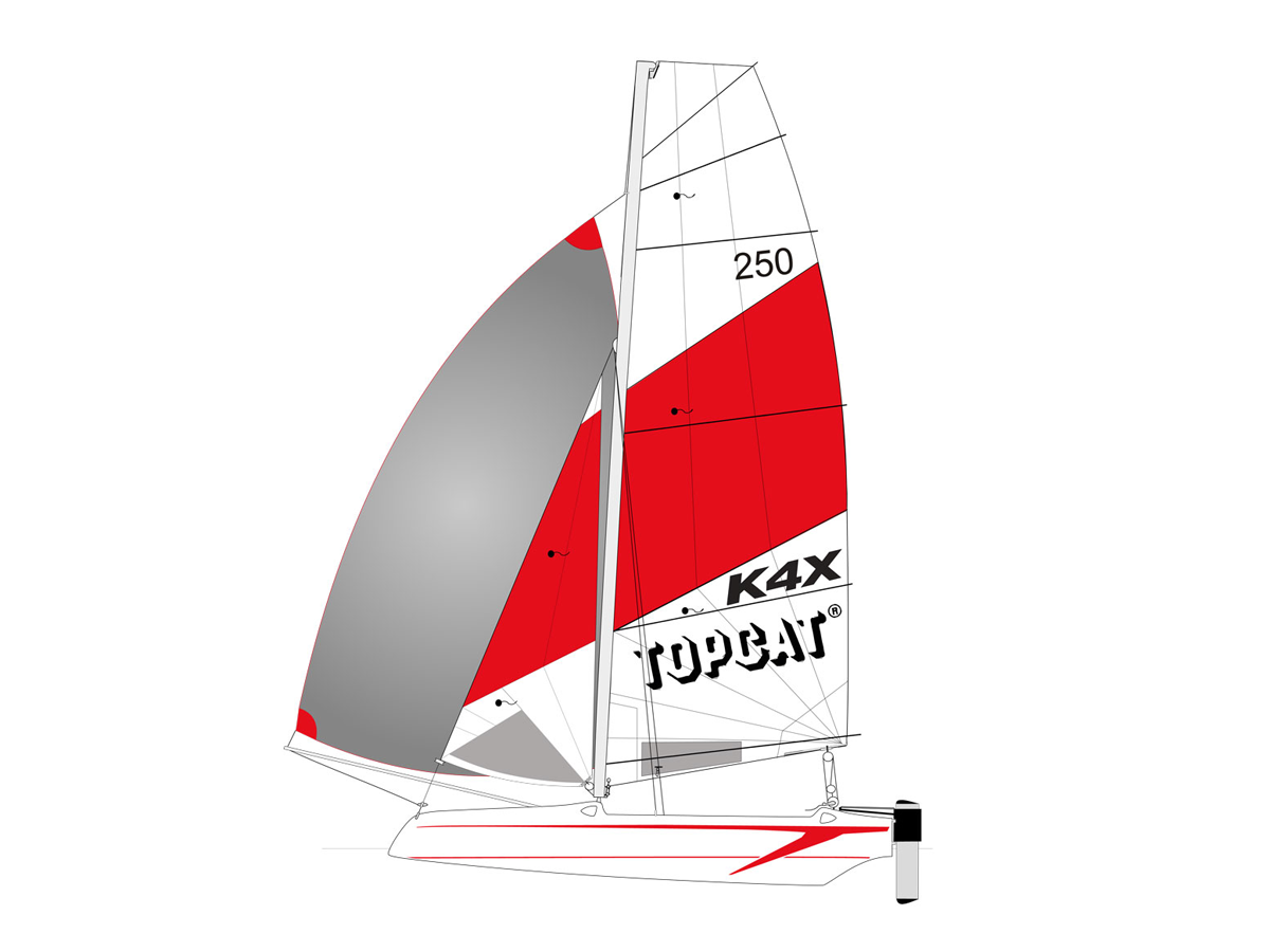 Topcat Reacher Segelriss