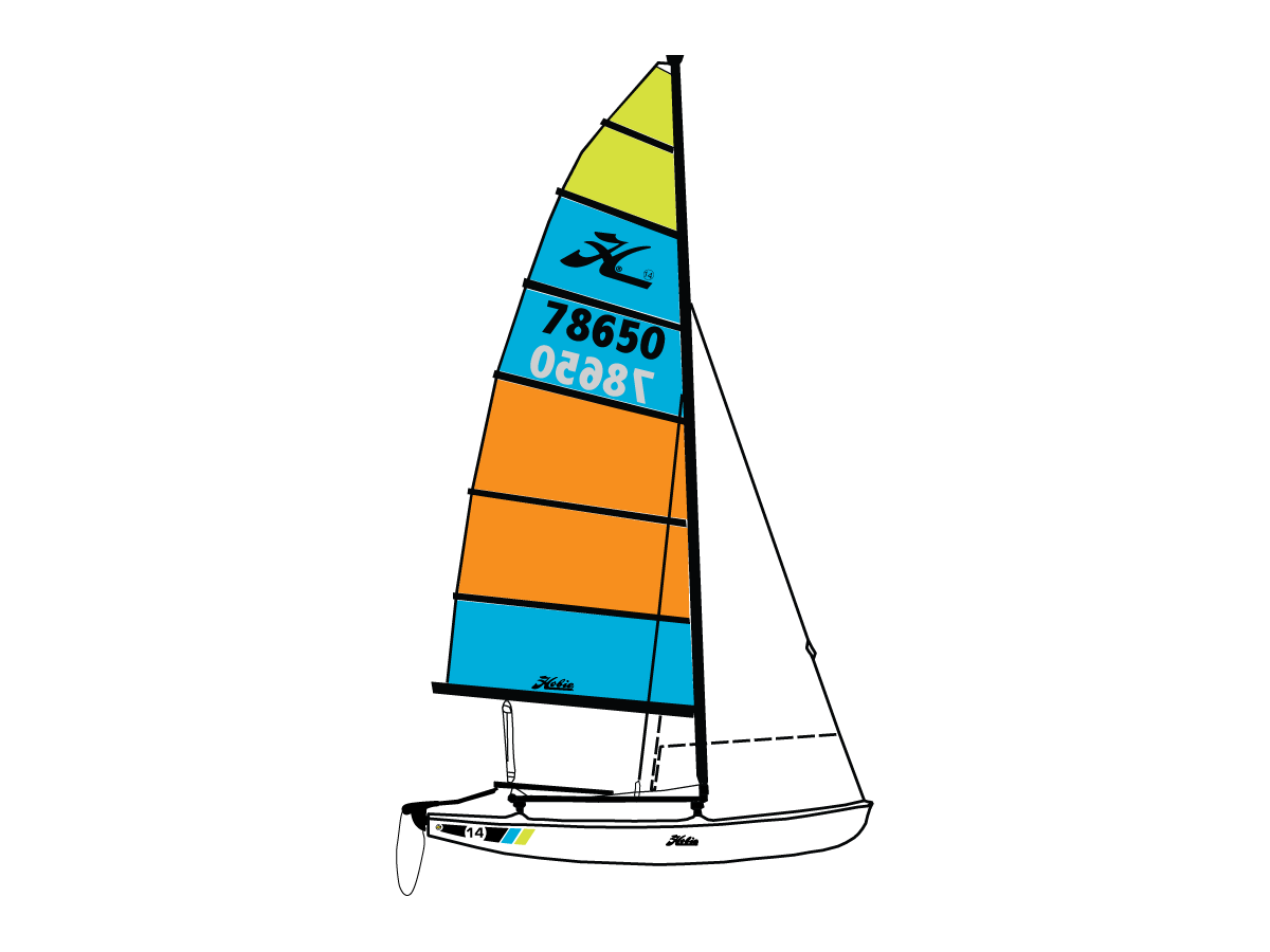 Hobie Cat Segelriss