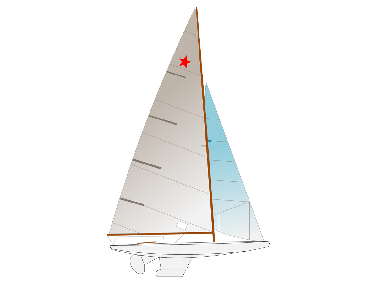 Segelriss Star