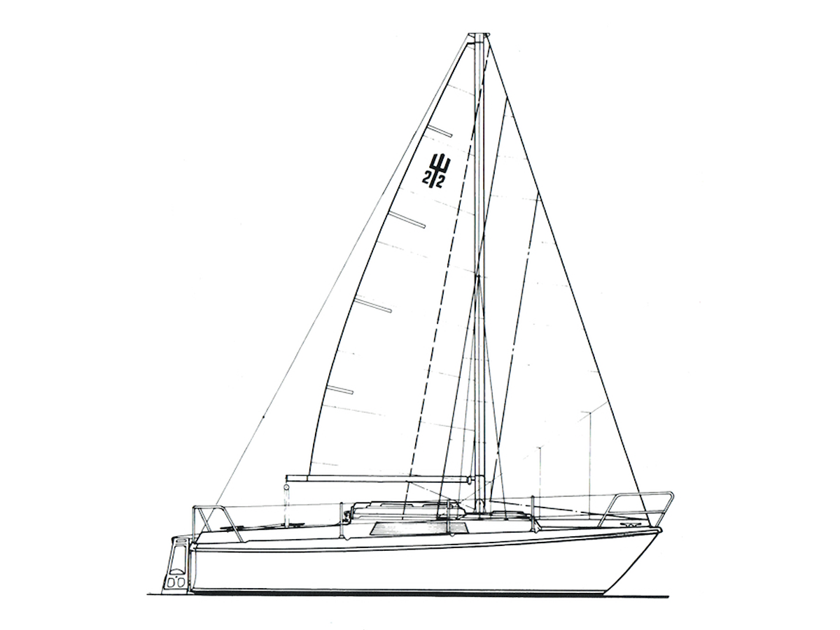 Segelriss Neptun 22