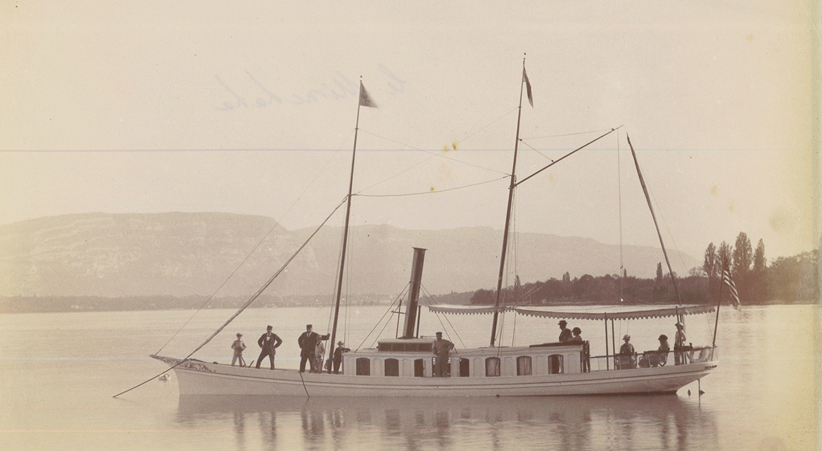 Das Dampfschiff Minnehaha