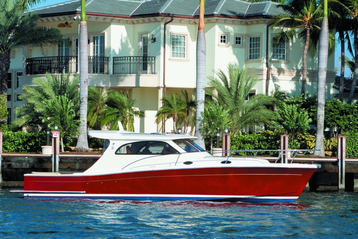 Die &bdquo;Rivolta 38&ldquo; ist von den amerikanischen Lobsterbooten inspiriert