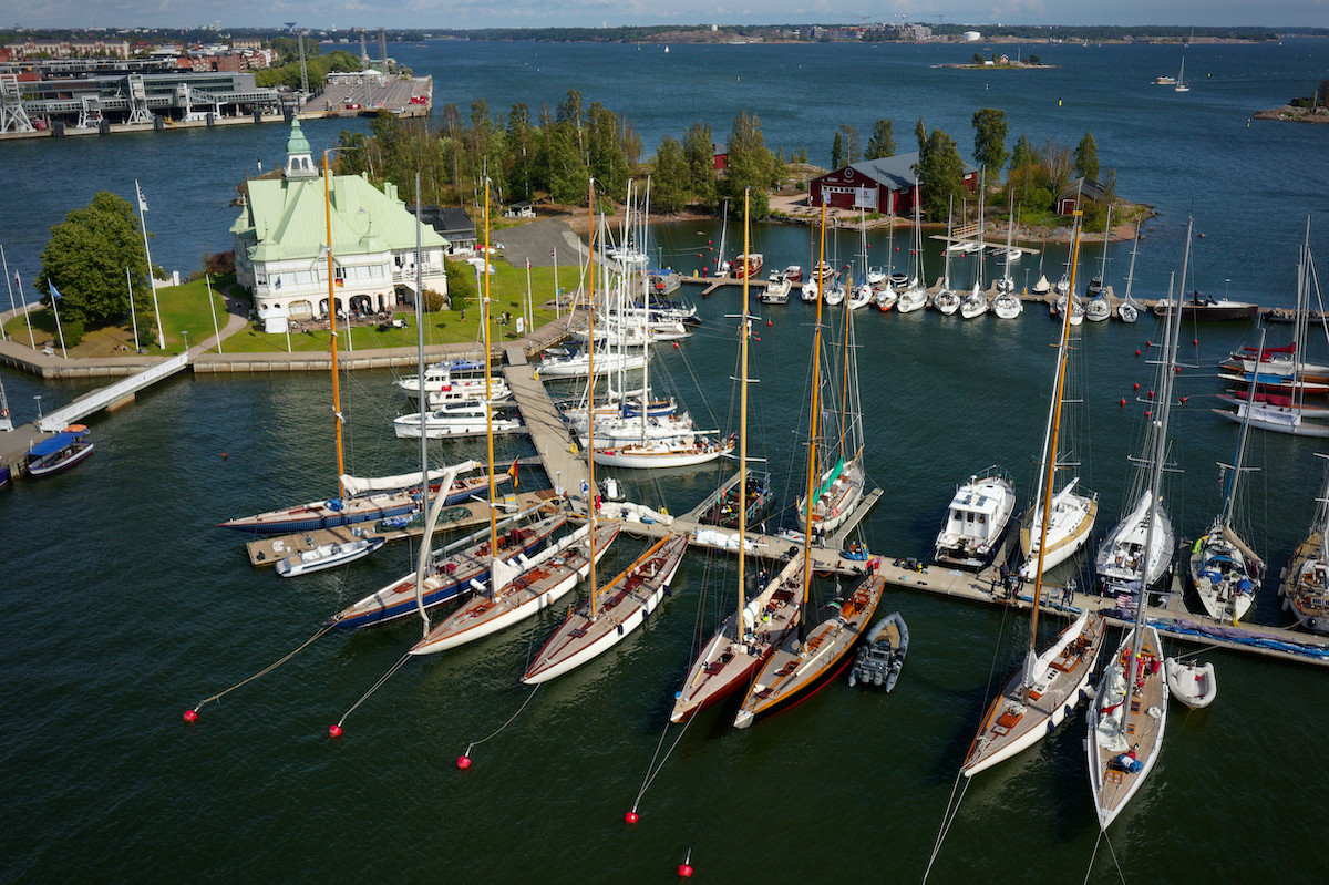 Klassentreffen: Die sehenswerte Flotte trifft sich zu Regatten wie der Weltmeisterschaft in Helsinki