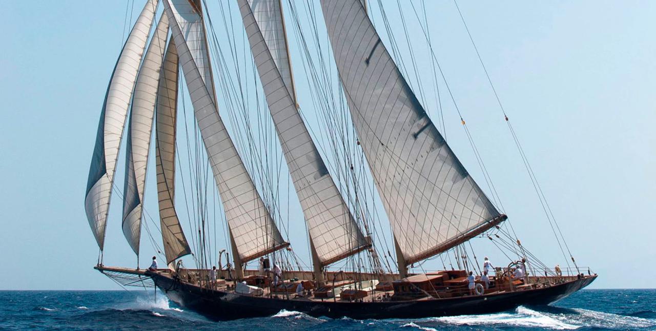 Die Replik der 69,24&nbsp;m langen &laquo;Atlantic&raquo; segelt seit 2010