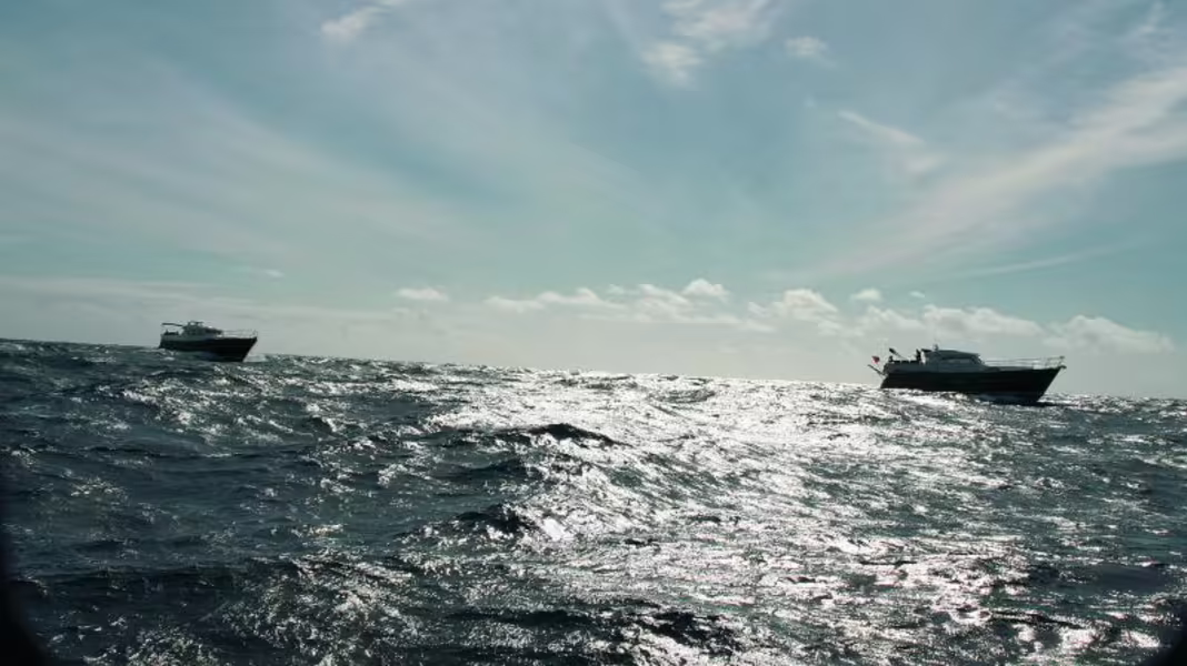 In der Flottille &uuml;ber den Atlantik