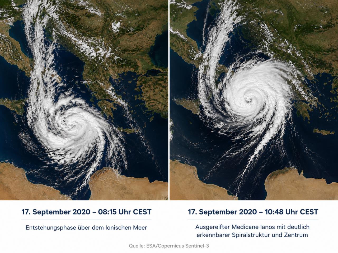 Hurrikane im Mittelmeer? – Was hinter Medicanes steckt